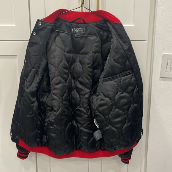 Y2K 2000s NBA Fusion Reebok Philadelphia 76ers Bomber Jacket - Picture 10 of 14